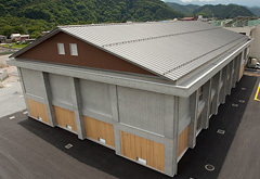 小鹿野小学校　屋根　雨樋工事